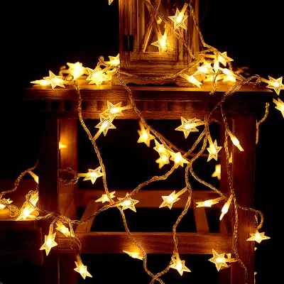 6M LED Star Decoration Battery String Lights