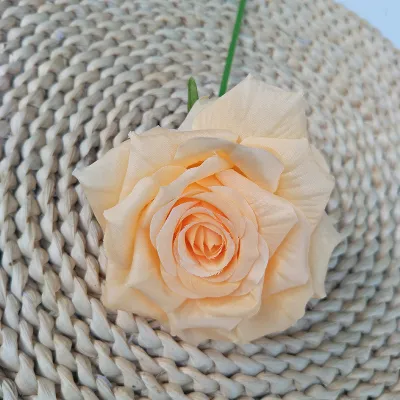 Fashion Simulation Rose Flower Wedding Photography Background Decoration with Silk Vase