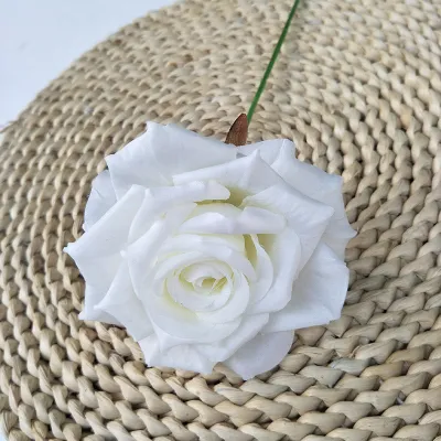 Fashion Simulation Rose Flower Wedding Photography Background Decoration with Silk Vase