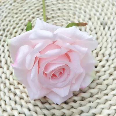 Fashion Simulation Rose Flower Wedding Photography Background Decoration with Silk Vase