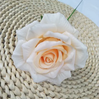 Fashion Simulation Rose Flower Wedding Photography Background Decoration with Silk Vase