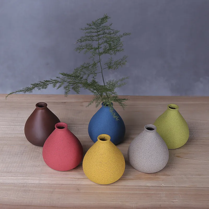 Creative Living Room Decoration Vintage Ceramic Vase for Home Décor