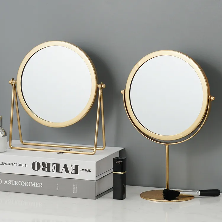 Nordic Style Portable Table Vanity Mirror for Bedroom