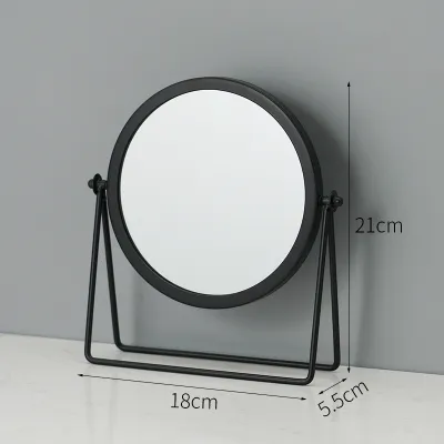 Nordic Style Portable Table Vanity Mirror for Bedroom