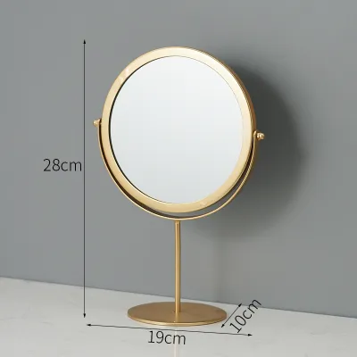 Nordic Style Portable Table Vanity Mirror for Bedroom