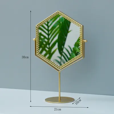 Nordic Style Portable Table Vanity Mirror for Bedroom