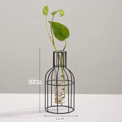 Nordic Style Simple Geometric Glass Hydroponic Ornaments