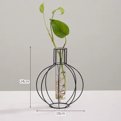 Nordic Style Simple Geometric Glass Hydroponic Ornaments