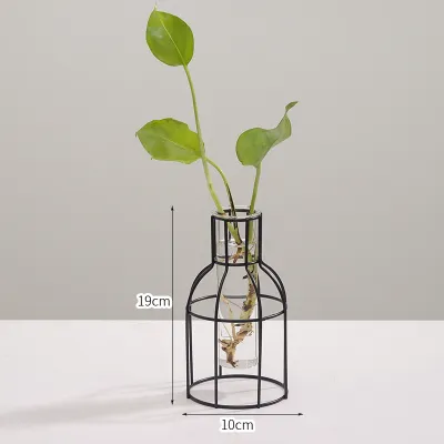 Nordic Style Simple Geometric Glass Hydroponic Ornaments