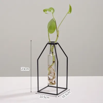 Nordic Style Simple Geometric Glass Hydroponic Ornaments