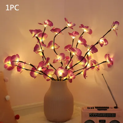 1PC Simulation Phalaenopsis Branch LED Light String