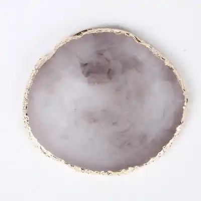 Versatile Resin Jewelry Storage Display and Nail Palette Plate