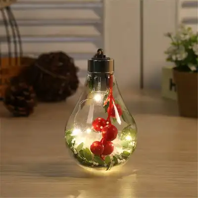 Creative LED Transparent Light Ball for Christmas Party