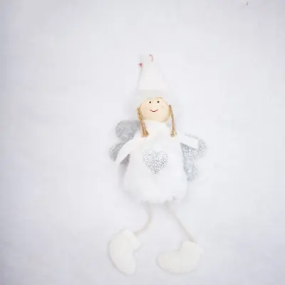 Cute Plush Angel Doll Christmas Tree Decoration Pendant