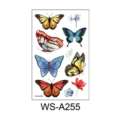 Kids Cute Cartoon Waterproof Temporary Tattoo Sticker Set - Assorted Patterns 120x76mm