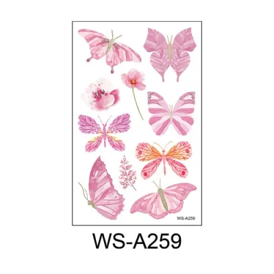 Kids Cute Cartoon Waterproof Temporary Tattoo Sticker Set - Assorted Patterns 120x76mm