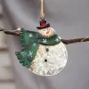 Green Snowman