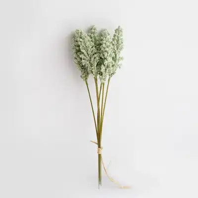 6pcs/bag Wheat Flower Silk Bouquet Home Decor Fake Plant