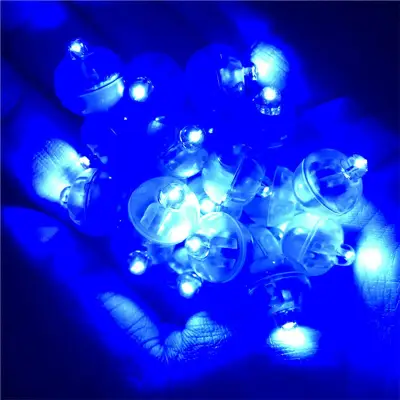 LED Flash Luminous Christmas Party Decoration Lamps Plastic Resin