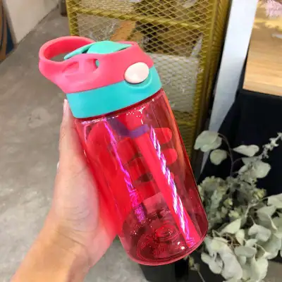 Summer Straw Solid Color Drinking Glass
