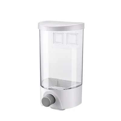 Kitchen Wall Mounted Press Discharge Storage Box Modern Minimalist ABS+PS Irregular Shape