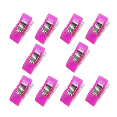 Household Translucent Plastic Sewing Clips for Kitchen Home