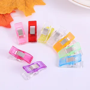 Household Translucent Plastic Sewing Clips for Kitchen Home