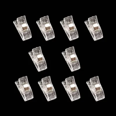 Household Translucent Plastic Sewing Clips for Kitchen Home