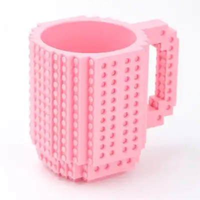 Creative DIY Building Block Assembly Mug Compatible With Lego Home Kitchen