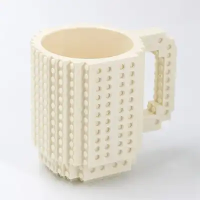 Creative DIY Building Block Assembly Mug Compatible With Lego Home Kitchen