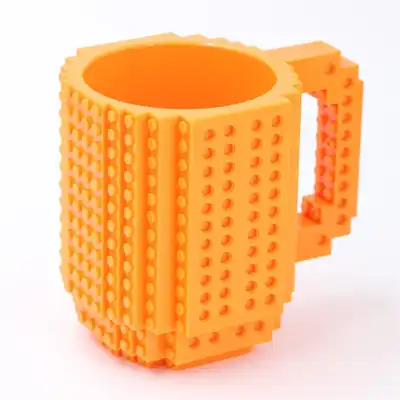 Creative DIY Building Block Assembly Mug Compatible With Lego Home Kitchen