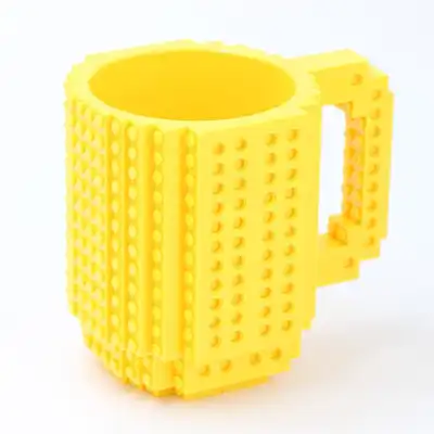 Creative DIY Building Block Assembly Mug Compatible With Lego Home Kitchen