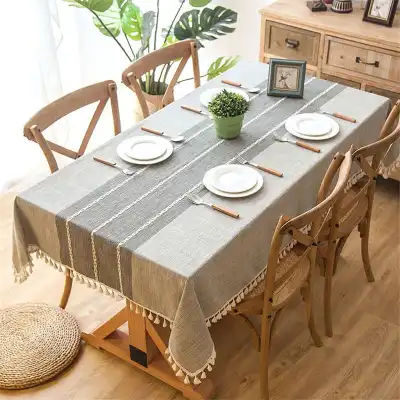 Fashion Printing Table Cloth 140*180cm/140*200cm for Home Kitchen