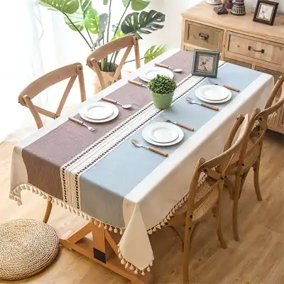 Fashion Printing Table Cloth 140*180cm/140*200cm for Home Kitchen
