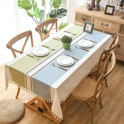 Fashion Printing Table Cloth 140*180cm/140*200cm for Home Kitchen