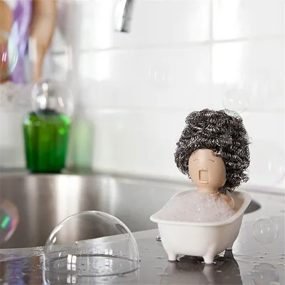 Bath Crock Modelling Soap Cleaning Ball Holder with ABS Material