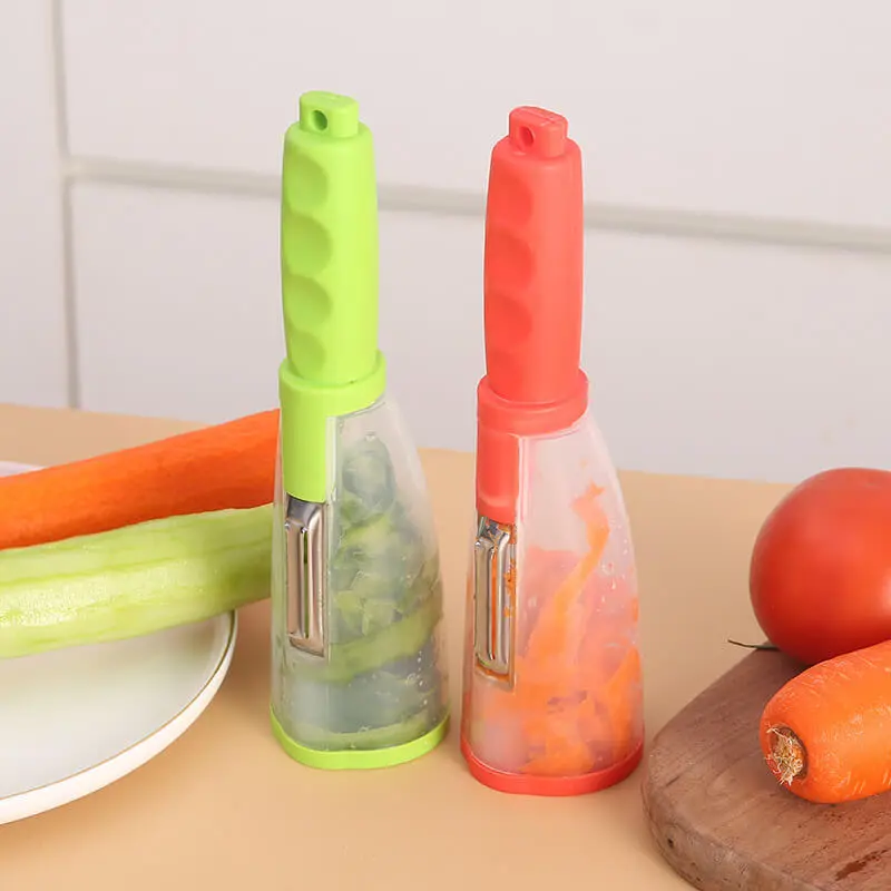 Modern Minimalist Plastic Multifunction Storage Paring Knife