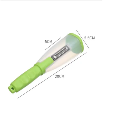 Modern Minimalist Plastic Multifunction Storage Paring Knife