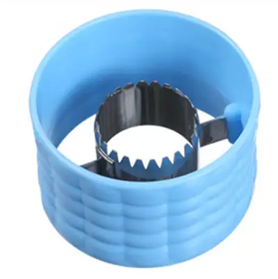 Creative Kitchen Corn Kernel Separator Stainless Steel and Plastic Corn Remover