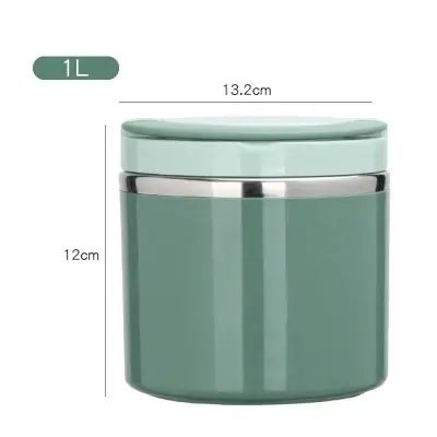 Portable Stainless Steel Leakproof Breakfast Soup Cup with Lid