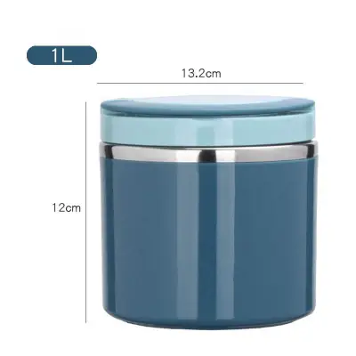 Portable Stainless Steel Leakproof Breakfast Soup Cup with Lid