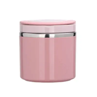 Portable Stainless Steel Leakproof Breakfast Soup Cup with Lid