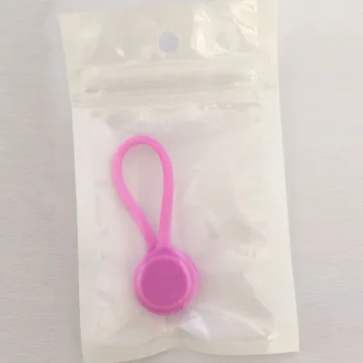 Portable Silicone Magnetic Earphone Cord Winder for Home Storage
