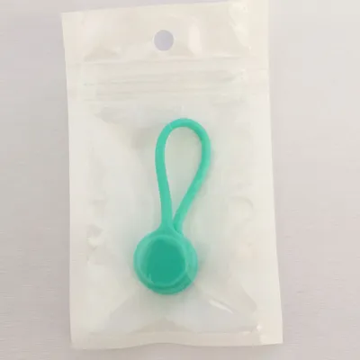 Portable Silicone Magnetic Earphone Cord Winder for Home Storage