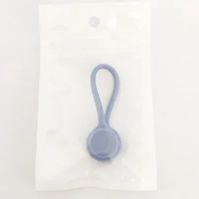 Portable Silicone Magnetic Earphone Cord Winder for Home Storage