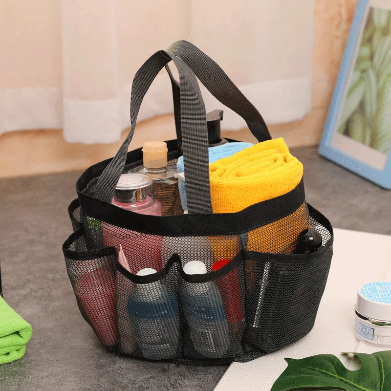Portable Mesh Beach Bag Storage Cube for Women Swimwear Accessories