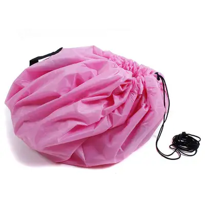 Large Size Multifunctional Children Waterproof Toys Storage Bag Round Shape
