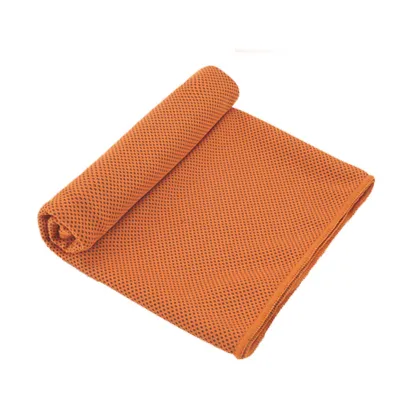 Sweat-absorbent Quick-drying Bottle Packaged Cooling Towel Polyester Nylon