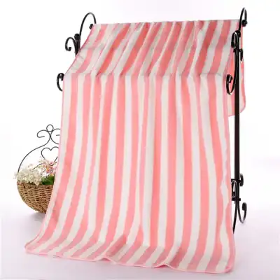 Stripe Pattern Towels And Bath Towels Two Pieces Set