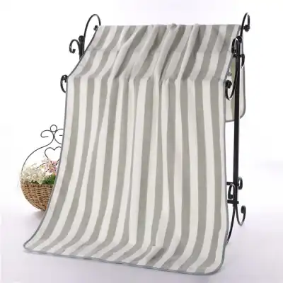 Stripe Pattern Towels And Bath Towels Two Pieces Set